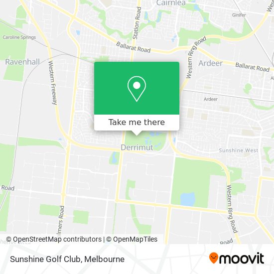 Sunshine Golf Club map