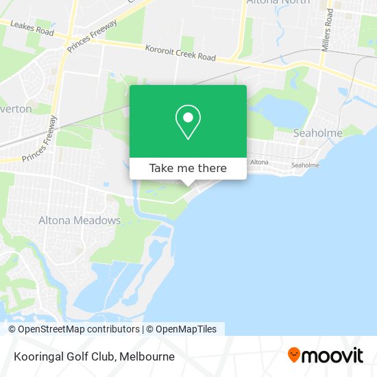 Kooringal Golf Club map