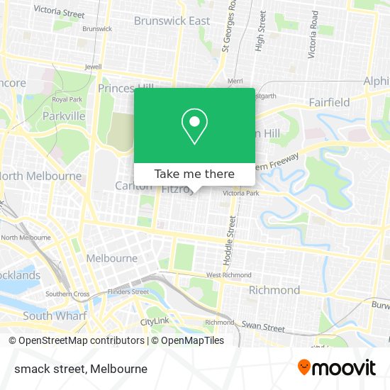 smack street map