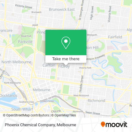 Phoenix Chemical Company map