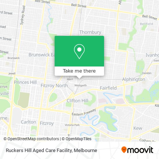 Ruckers Hill Aged Care Facility map