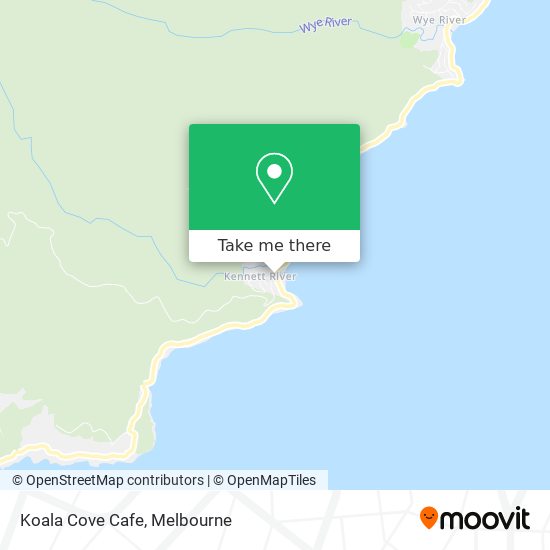 Koala Cove Cafe map