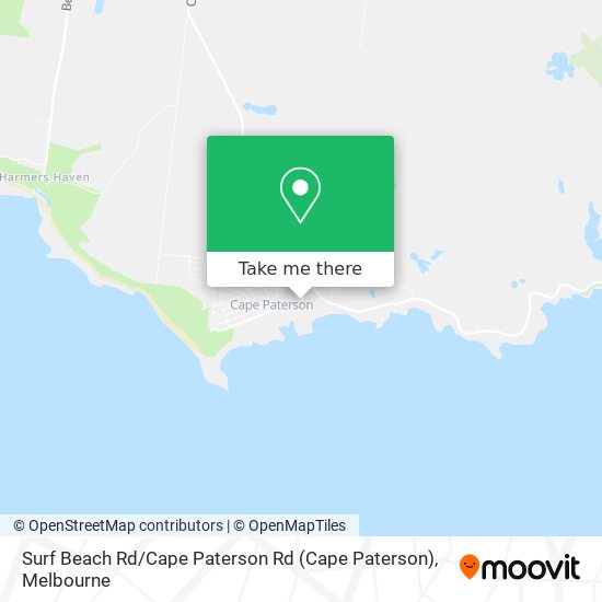 Surf Beach Rd / Cape Paterson Rd map