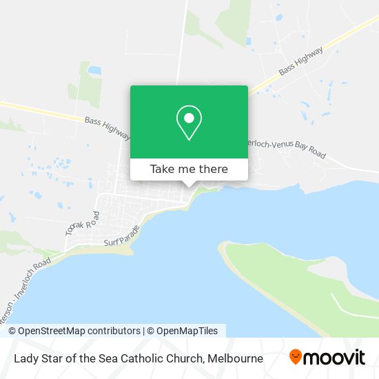 Lady Star of the Sea Catholic Church map