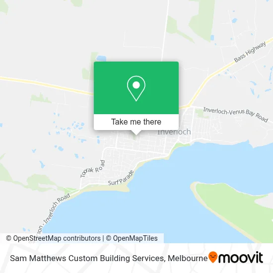 Mapa Sam Matthews Custom Building Services