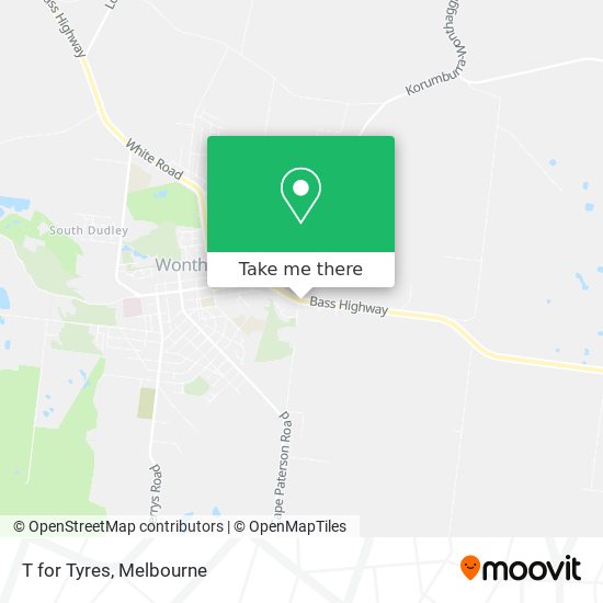T for Tyres map