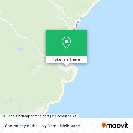 Community of the Holy Name map