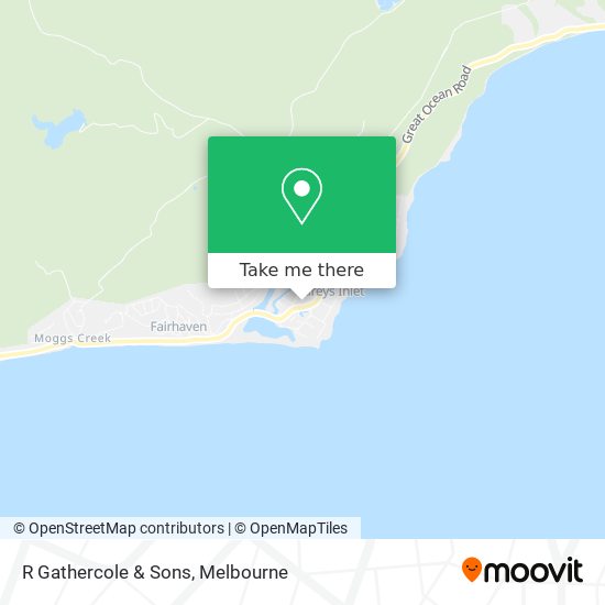 R Gathercole & Sons map