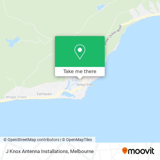 J Knox Antenna Installations map