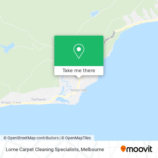 Lorne Carpet Cleaning Specialists map