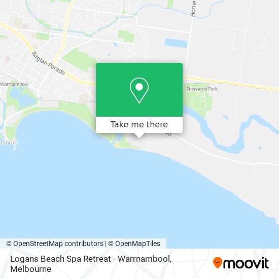 Logans Beach Spa Retreat - Warrnambool map