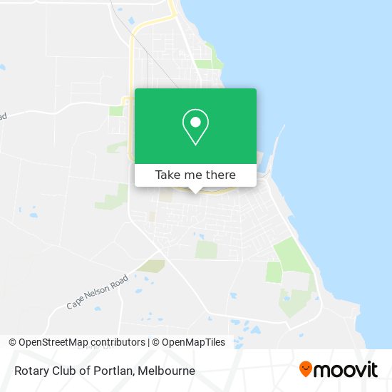Rotary Club of Portlan map
