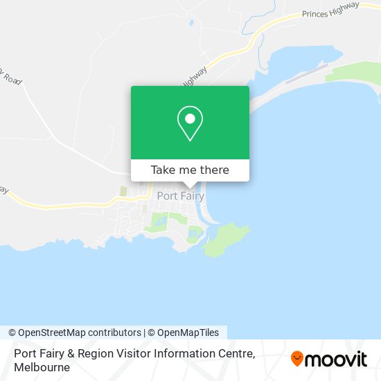 Port Fairy & Region Visitor Information Centre map