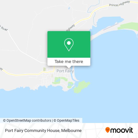 Port Fairy Community House map