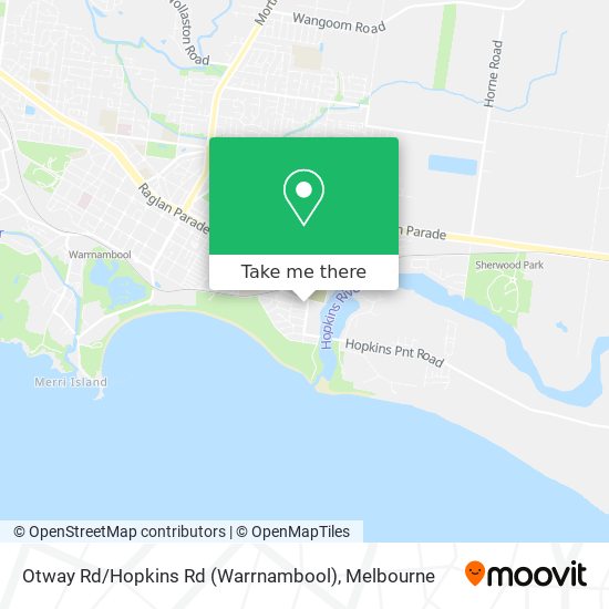Otway Rd / Hopkins Rd (Warrnambool) map