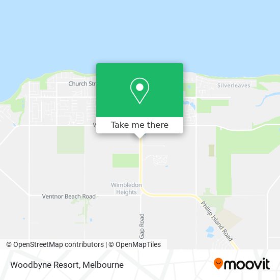 Woodbyne Resort map