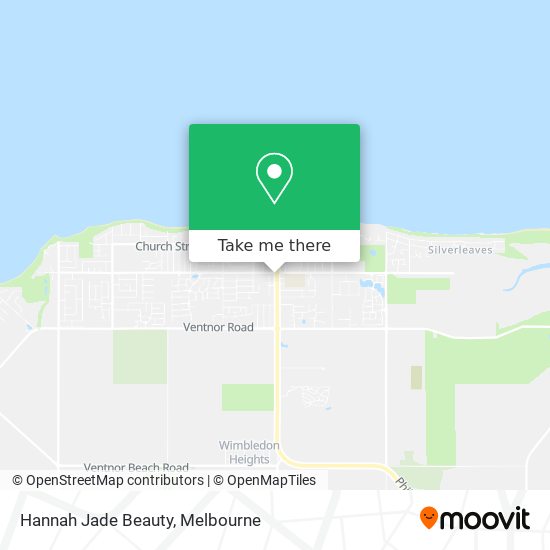 Hannah Jade Beauty map