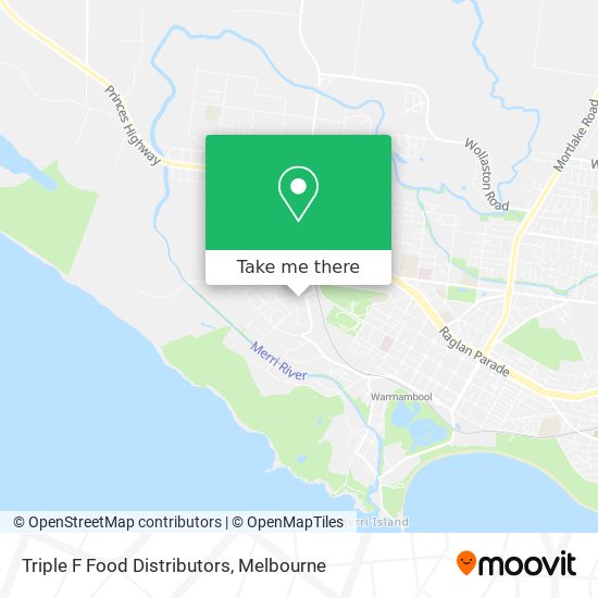 Triple F Food Distributors map