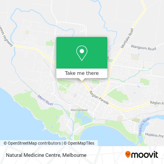 Natural Medicine Centre map