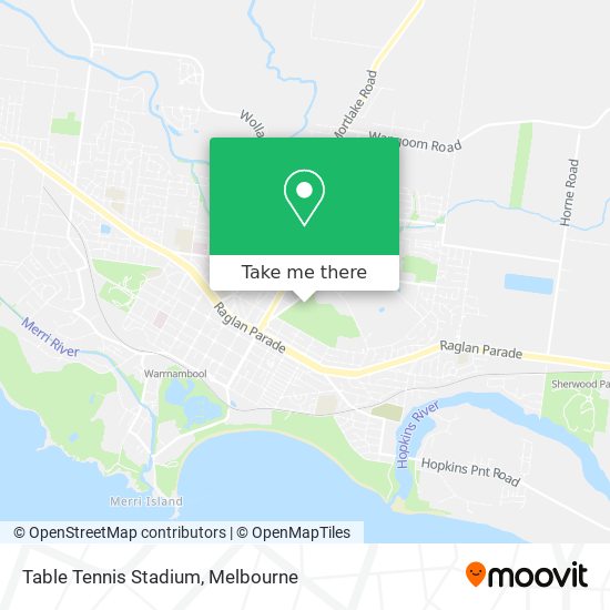 Table Tennis Stadium map