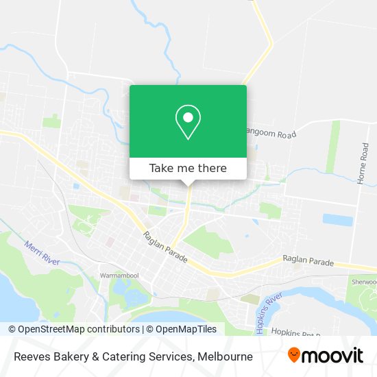 Reeves Bakery & Catering Services map