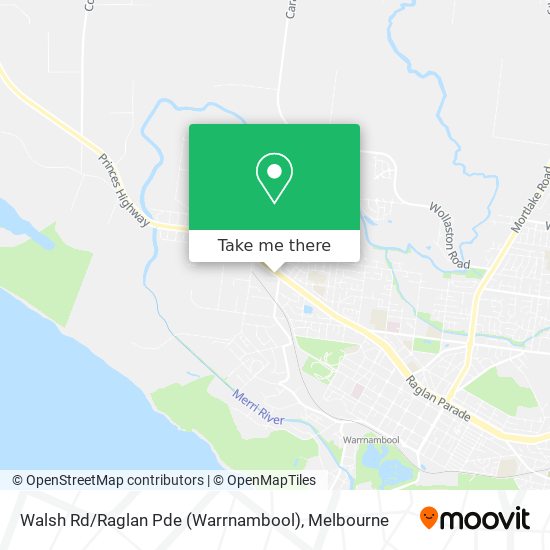 Walsh Rd / Raglan Pde (Warrnambool) map
