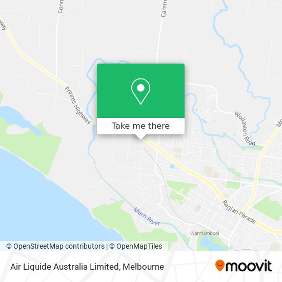 Air Liquide Australia Limited map