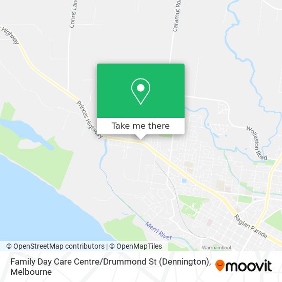 Family Day Care Centre / Drummond St (Dennington) map