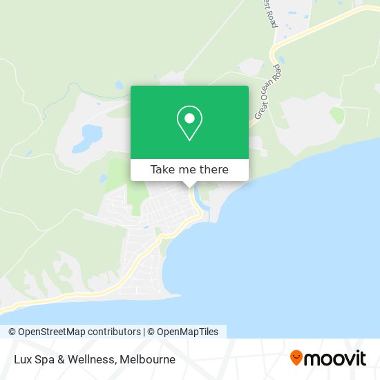 Lux Spa & Wellness map