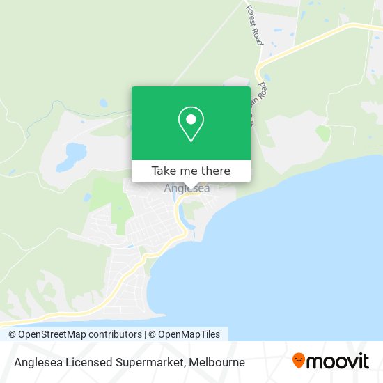 Anglesea Licensed Supermarket map