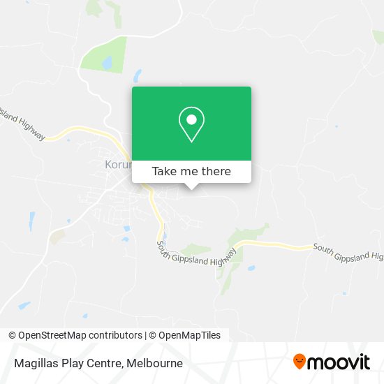 Magillas Play Centre map