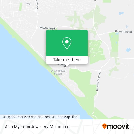 Alan Myerson Jewellery map