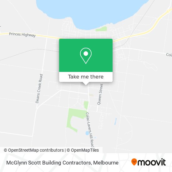 McGlynn Scott Building Contractors map