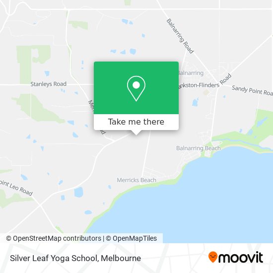 Silver Leaf Yoga School map