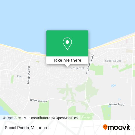 Social Panda map