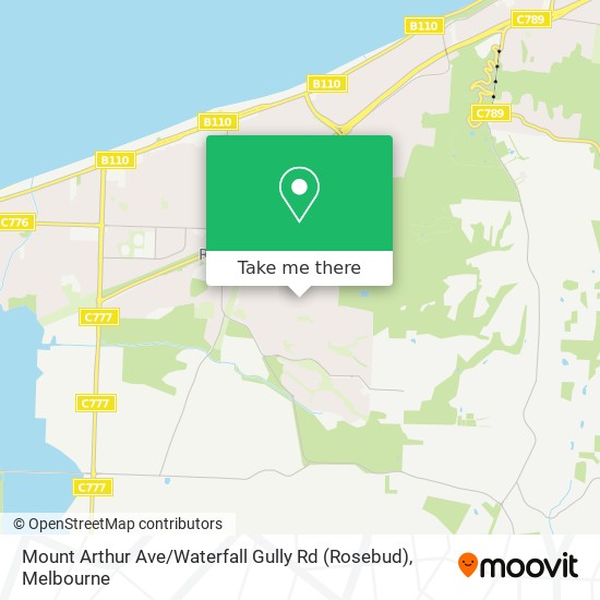 Mount Arthur Ave / Waterfall Gully Rd (Rosebud) map