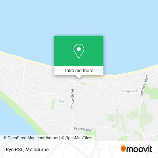 Rye RSL map