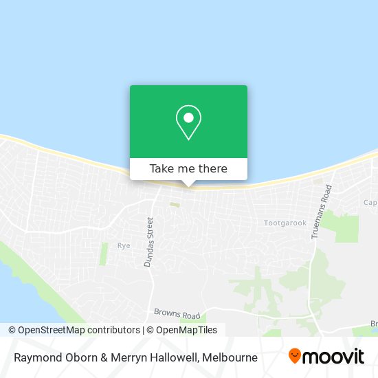 Raymond Oborn & Merryn Hallowell map