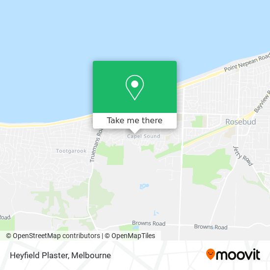 Heyfield Plaster map
