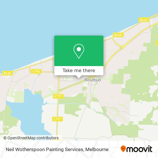 Neil Wotherspoon Painting Services map