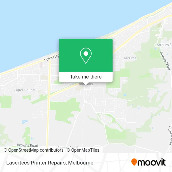 Mapa Lasertecs Printer Repairs