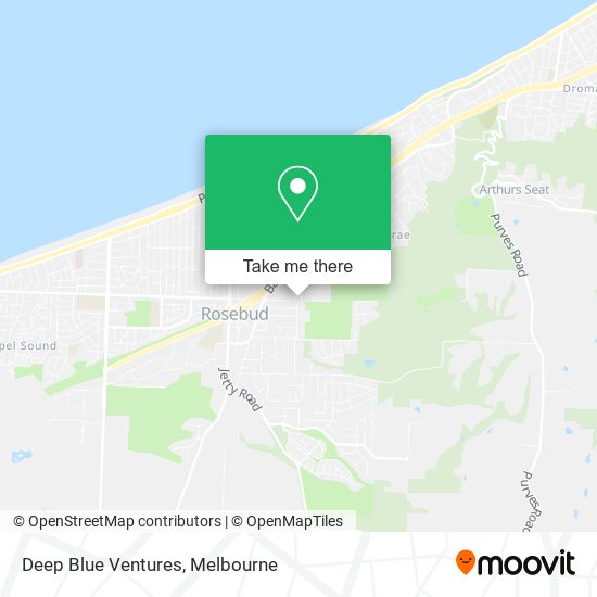 Deep Blue Ventures map