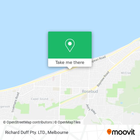 Richard Duff Pty. LTD. map