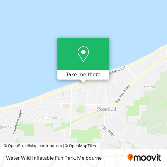 Water Wild Inflatable Fun Park map