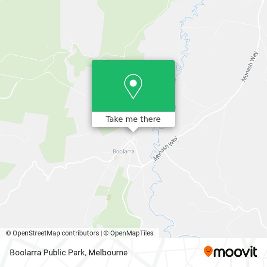 Boolarra Public Park map
