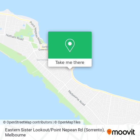 Eastern Sister Lookout / Point Nepean Rd (Sorrento) map