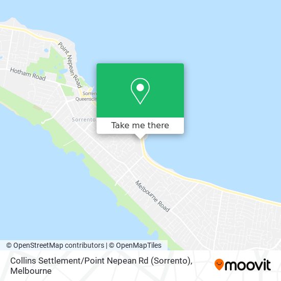 Collins Settlement / Point Nepean Rd (Sorrento) map