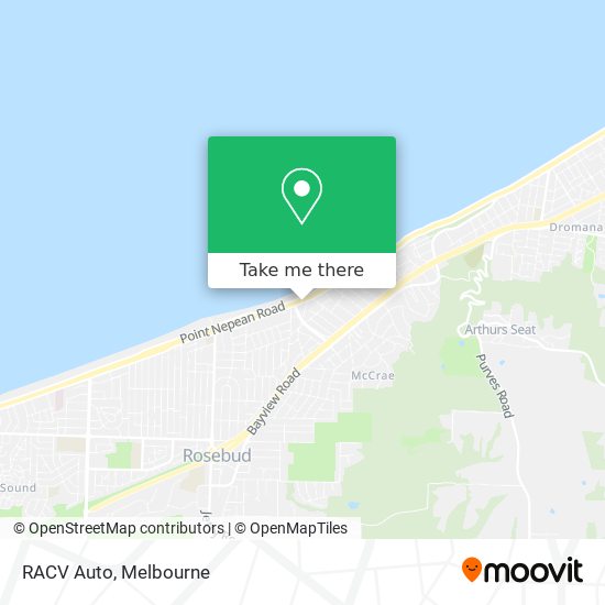 RACV Auto map