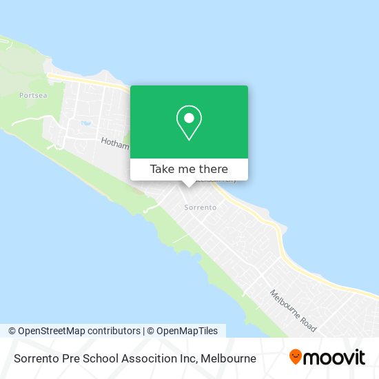 Sorrento Pre School Assocition Inc map