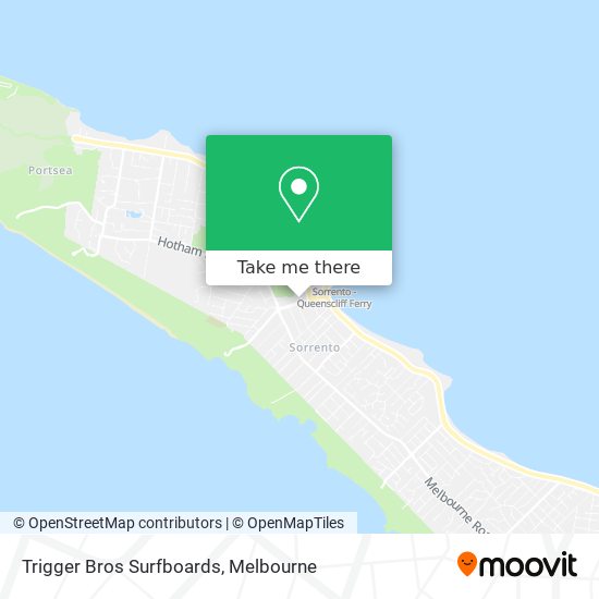 Trigger Bros Surfboards map